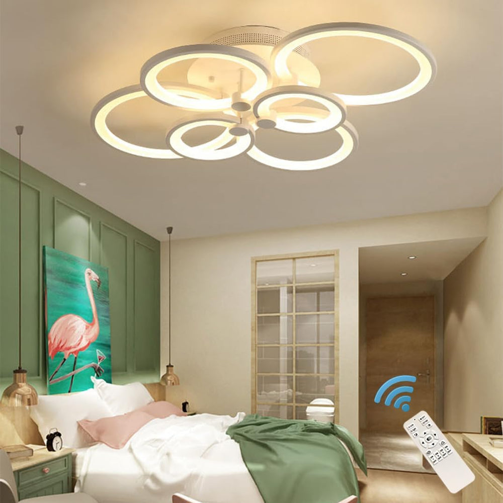 Ganeed LED Ceiling Light Fixture with Remote Control