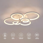 Ganeed LED Ceiling Light Fixture with Remote Control