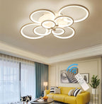 Ganeed LED Ceiling Light Fixture with Remote Control