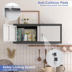 Garage Locking Cabinet 13” H Storage Wall Mounted
