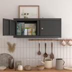 Garage Locking Cabinet 13” H Storage Wall Mounted