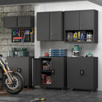 Garage Locking Cabinet 13” H Storage Wall Mounted