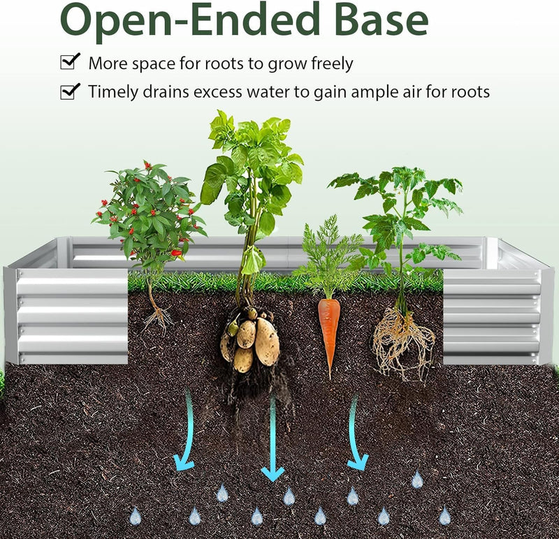 Garden Bed with Greenhouse