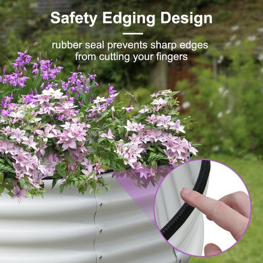 Garden Beds Outdoor 240x60x45CM Steel Planter Box