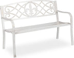 Garden Bench 2 Seater Made of Metal Cast