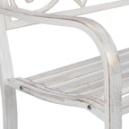 Garden Bench 2 Seater Made of Metal Cast