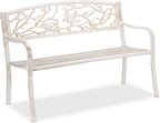 Garden Bench Bird Design 2 Seater Vintage