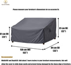 Garden Bench Covers Waterproof 2-3 Seat Sofa Protective