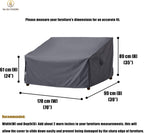 Garden Bench Covers Waterproof 2-3 Seat Sofa Protective