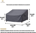 Garden Bench Covers Waterproof 2-3 Seat Sofa Protective