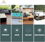 Garden Bench Covers Waterproof 2-3 Seat Sofa Protective
