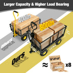 Garden Carts Wagon 650 Lbs Capacity