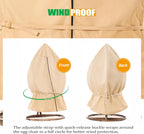 Garden Chair Covers Lounge Rocking Adirondack (2 Pack)