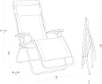 Garden Chair Zero Gravity R Clip Ocean Ii