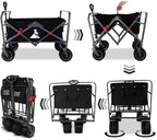 Garden Collapsible Wagon All-Terrain Trolley