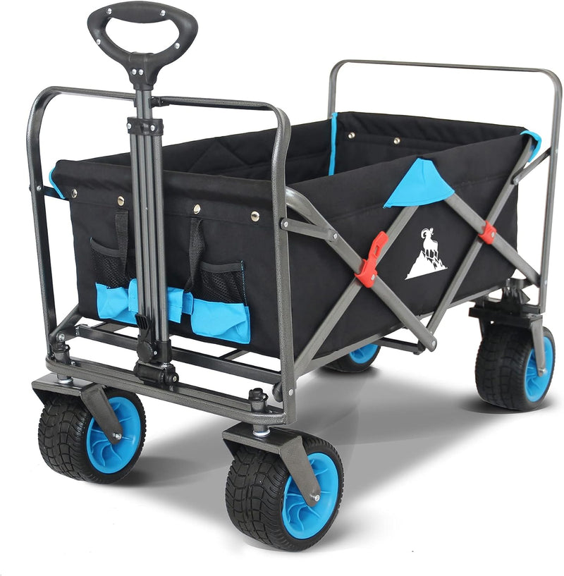 Garden Collapsible Wagon All-Terrain Trolley