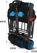Garden Collapsible Wagon All-Terrain Trolley