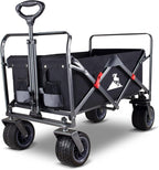 Garden Collapsible Wagon All-Terrain Trolley