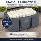 Garden Cushion Protective Storage Bag Cover Xlarge 200