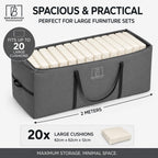 Garden Cushion Protective Storage Bag Cover Xlarge 200