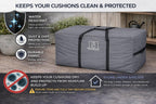Garden Cushion Protective Storage Bag Cover Xlarge 200