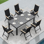 Garden Dining Table 78x78CM Square
