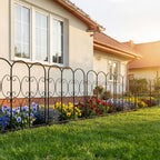 Garden Fence 5 Panels 81CM H X 56CM