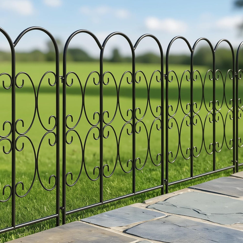 Garden Fence 5 Panels 81CM H X 56CM
