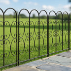 Garden Fence 5 Panels 81CM H X 56CM
