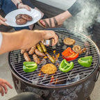 Garden Fire Pit Classic Wildfire Steel Firebowl