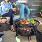 Garden Fire Pit Classic Wildfire Steel Firebowl