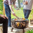 Garden Fire Pit Classic Wildfire Steel Firebowl