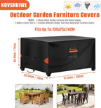 Garden Furniture Covers Patio Cover Waterproof Table