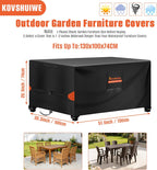 Garden Furniture Covers Patio Cover Waterproof Table