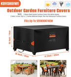 Garden Furniture Covers Patio Cover Waterproof Table