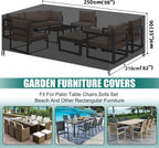 Garden Furniture Covers Waterproof Oxford Fabric