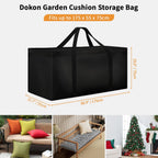Garden Furniture Cushion Storage Bag Waterproof Christmas Tree