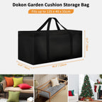 Garden Furniture Cushion Storage Bag Waterproof Christmas Tree
