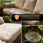 Garden Furniture Cushion Storage Bag Waterproof Christmas Tree
