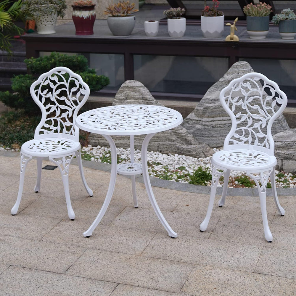 Garden Furniture Set 3-Piece Aluminium Casting Tavern 2