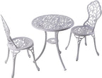 Garden Furniture Set 3-Piece Aluminium Casting Tavern 2