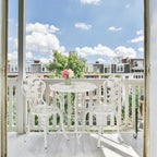 Garden Furniture Set 3 Pieces Round Table 2