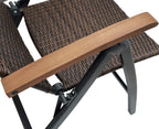Garden Furniture Set Modena 1 Round Glass Topped