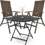 Garden Furniture Set Modena 1 Round Glass Topped