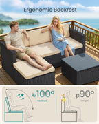 Garden Furniture Set Pe Rattan