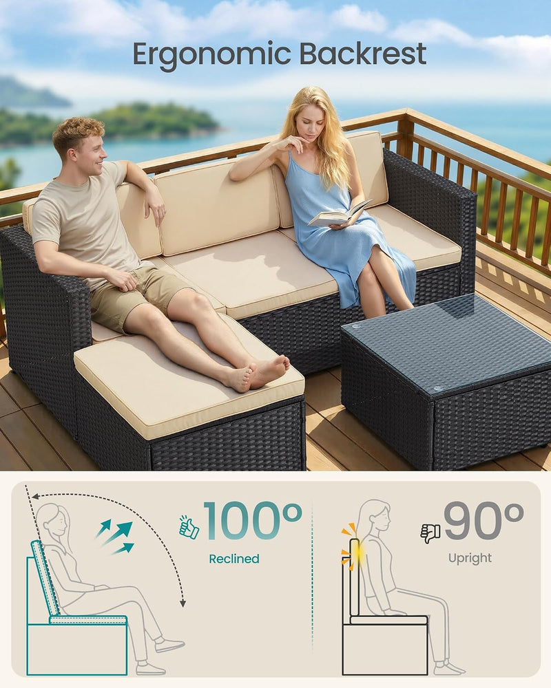 Garden Furniture Set Pe Rattan