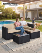 Garden Furniture Set Pe Rattan