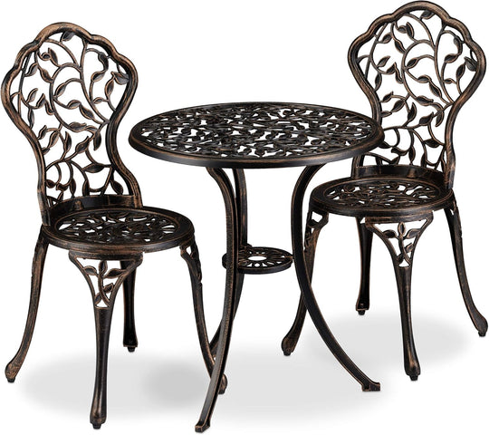 Garden Furniture Set Table and Chairs of 3
