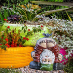 Garden Gnomes Ornaments-Garden Gnome Statue Funny Waterproof