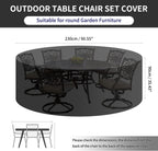 Garden Heavy Duty Table Covers Round with Air